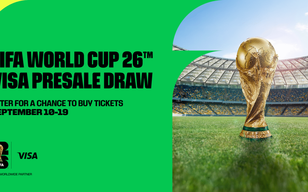 FIFA World Cup 26™ tickets: applications for Visa Presale Draw now open