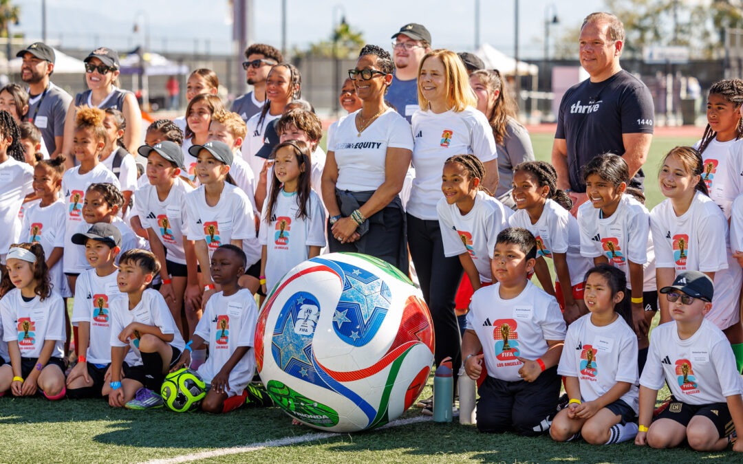 Grow The Game Of Soccer Youth Clinic Uses The Spotlight Of  FIFA World Cup 2026™ To Inspire The Next Generation Of Players