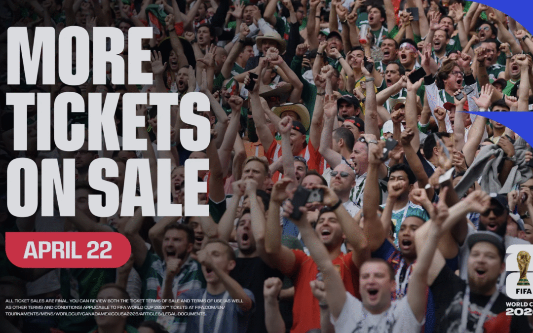 FIFA World Cup 2026™ Last-Minute Sales Phase to feature new ticket drop on 22 April
